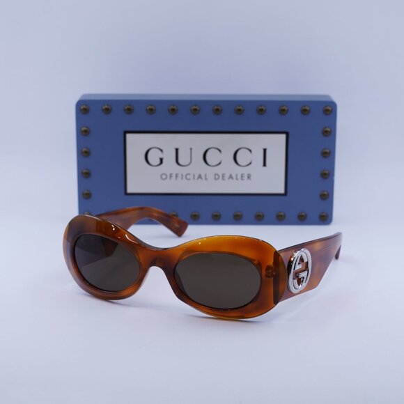 Final Price! Gucci GG1696S 002 Havana/Brown Sunglasses main image 7
